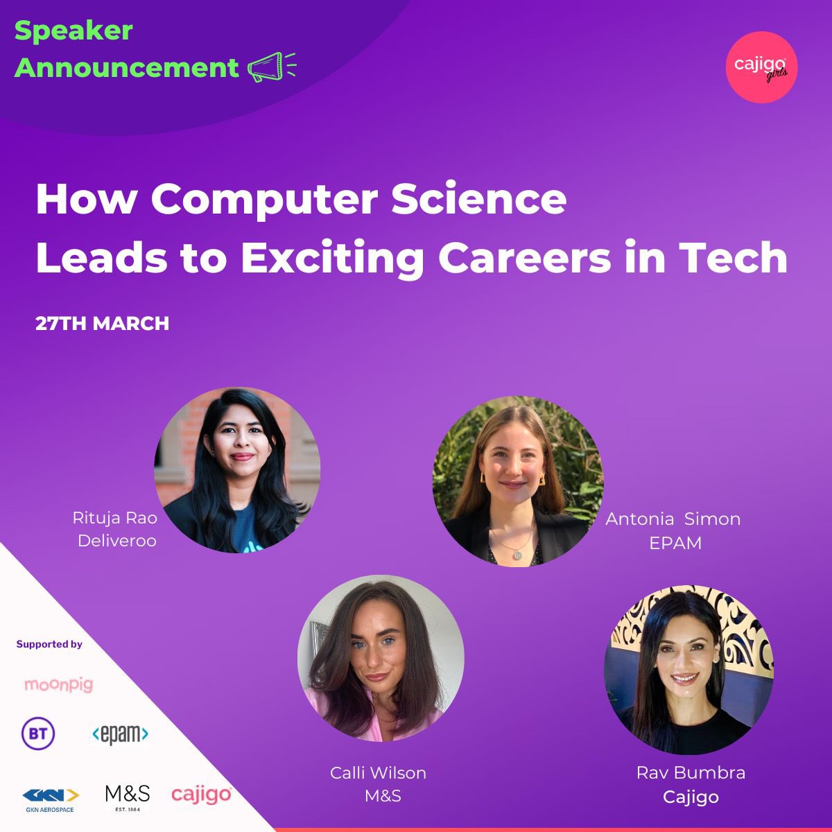 CajigoGirls (@cajigogirls) on Twitter photo We’re excited to be speaking to <a href="/kingsoakacademy/">King's Oak Academy</a> Year 9 girls today in #Bristol about how they can navigate their pathways into the exciting world of tech ✨
#techeducation #ukschools #ukedchat #mentoring We’re excited to be speaking to <a href="/kingsoakacademy/">King's Oak Academy</a> Year 9 girls today in #Bristol about how they can navigate their pathways into the exciting world of tech ✨
#techeducation #ukschools #ukedchat #mentoring
