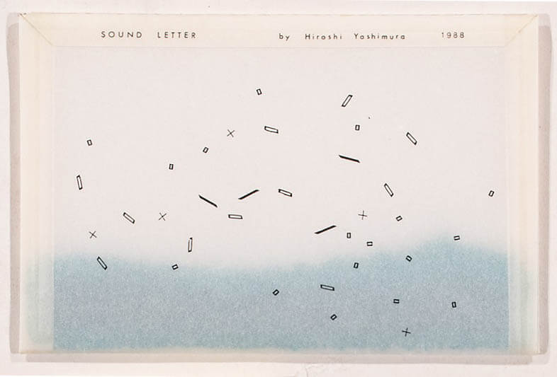 visiblecloaks's tweet photo. Hiroshi Yoshimura: Ambience of Sound, Sound of Ambience - a wide ranging exhibit of Yoshimura's concrete poetry, scores, sound objects, sculptures, films and more at the The Museum of Modern Art, Kamakura Annex in Kanagawa this April  https://t.co/9kALaV5jwy https://t.co/rDRz4mWoQD