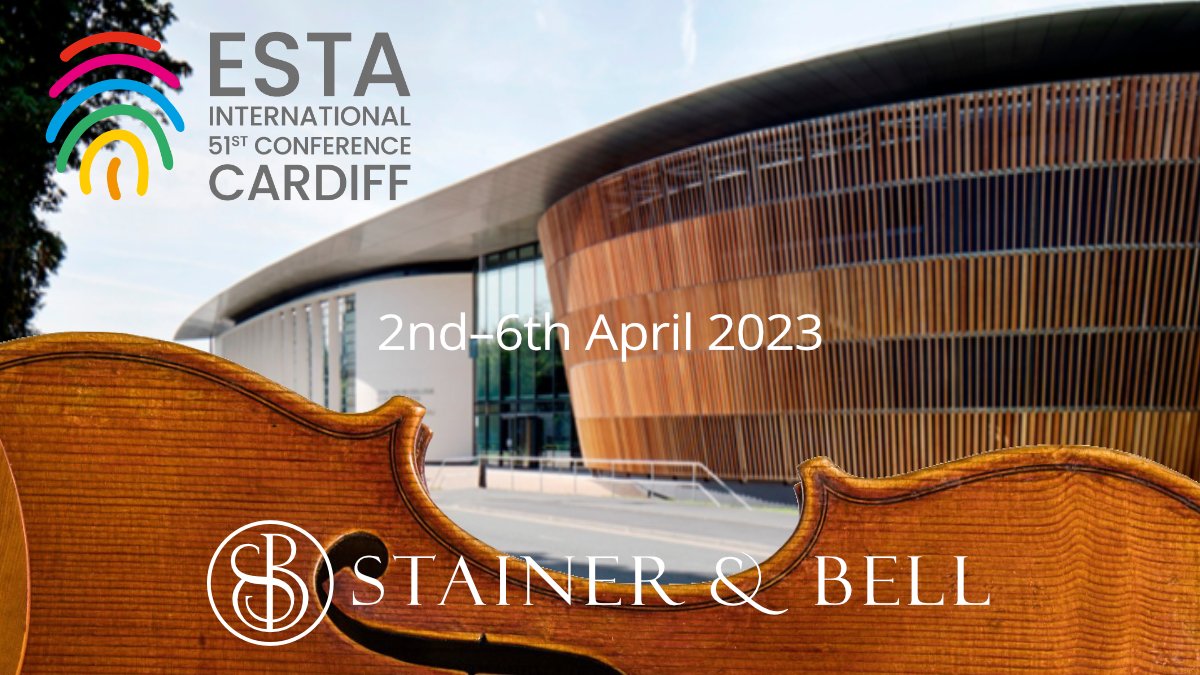 stainerandbell's tweet photo. One week to #ESTACardiff2023. Can't wait to show off our latest string music titles and showcase the Yorke Edition, Waveney Music and CelloLid titles for the first time too! See you in Cardiff!🎻🎼#newmusic #sheetmusic #musicforstrings
https://t.co/tLcBGianDg https://t.co/JIfd797Ijq