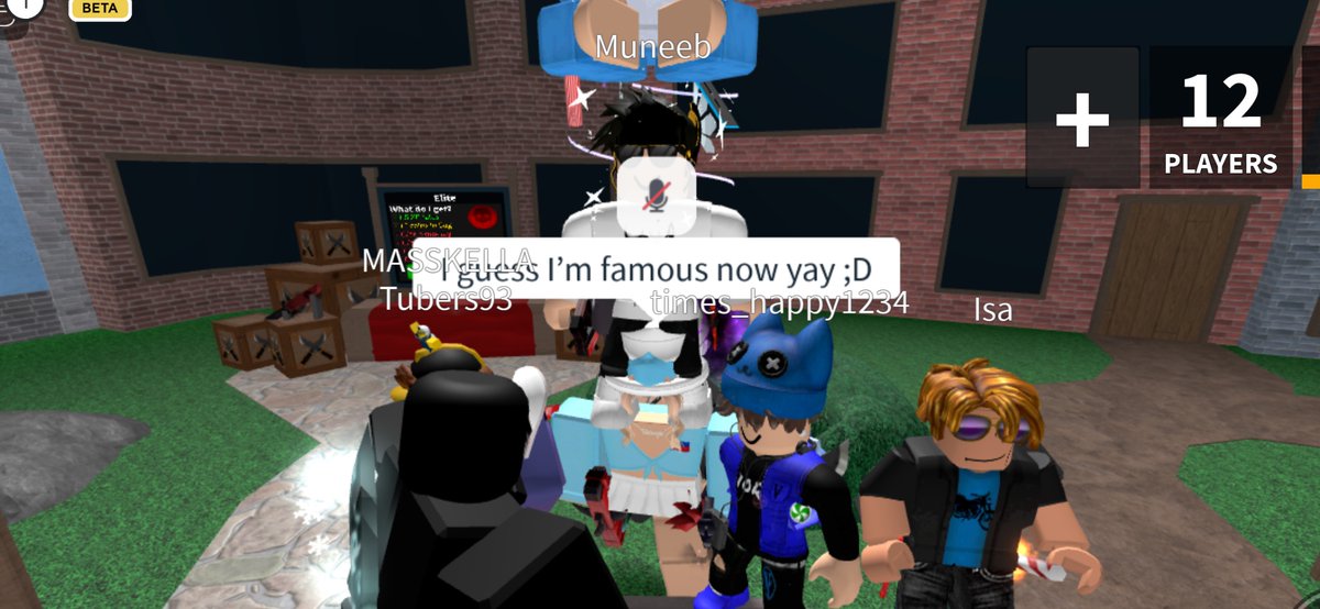 LailaRBLX's tweet photo. MM2 with a bunch of cool people
@MuneebParwazMP 
#roblox #mm2 #robloxdev #robloxstarcode #game https://t.co/1MDK7UtE0z
