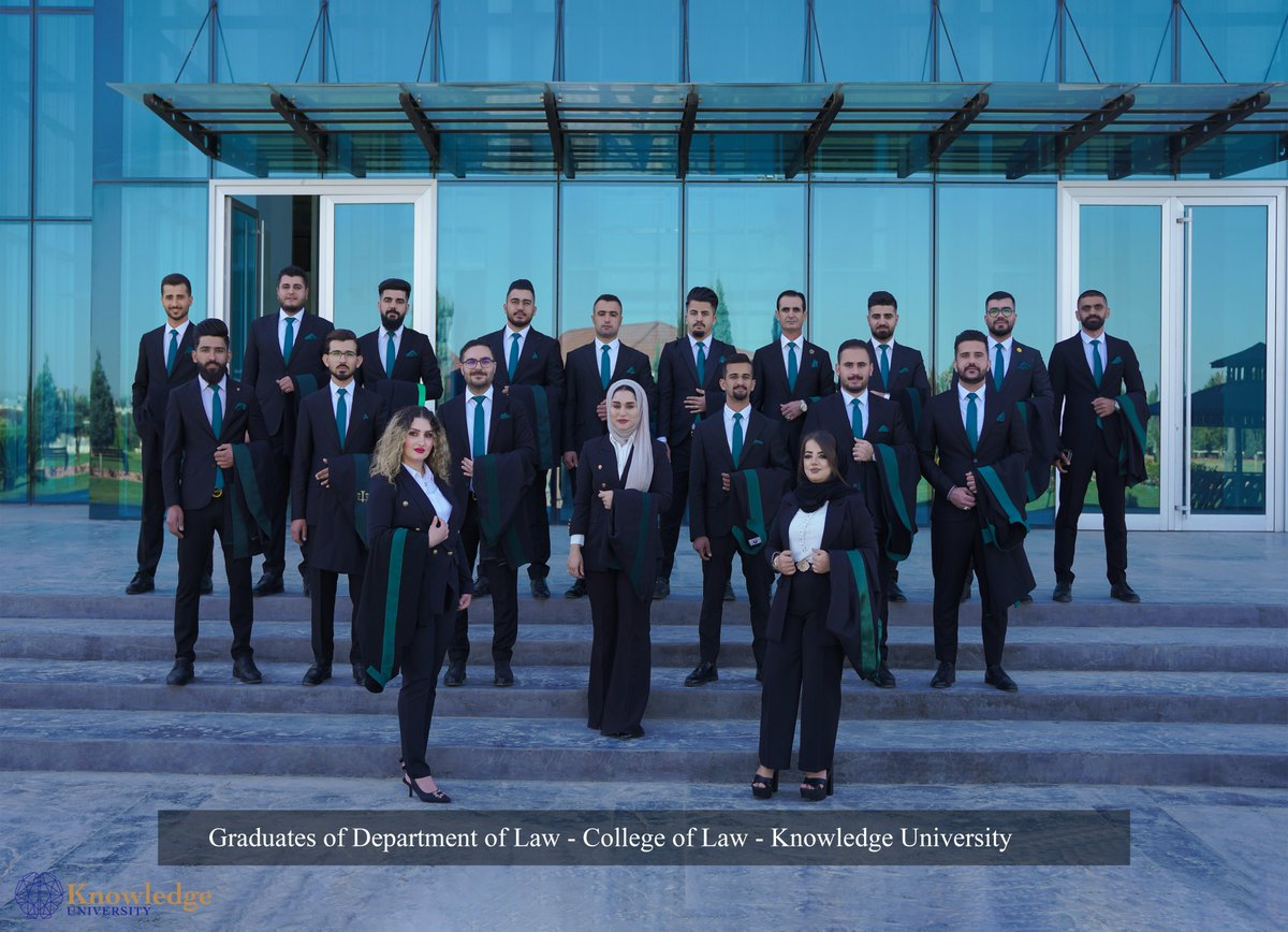 KnowledgeUniv's tweet photo. كوردی 
پیرۆزبايی لە ده‌رچووانی به‌شی یاسا له‌ زانكۆی نۆلج خولی ٢٠٢٢.

عربی
تهانینا لجمیع خریجین قسم القانون من جامعة نولج ٢٠٢٢. 

English
Congratulations to all the Law graduates of Knowledge University, class of 2022. https://t.co/kBOT5XyFwC