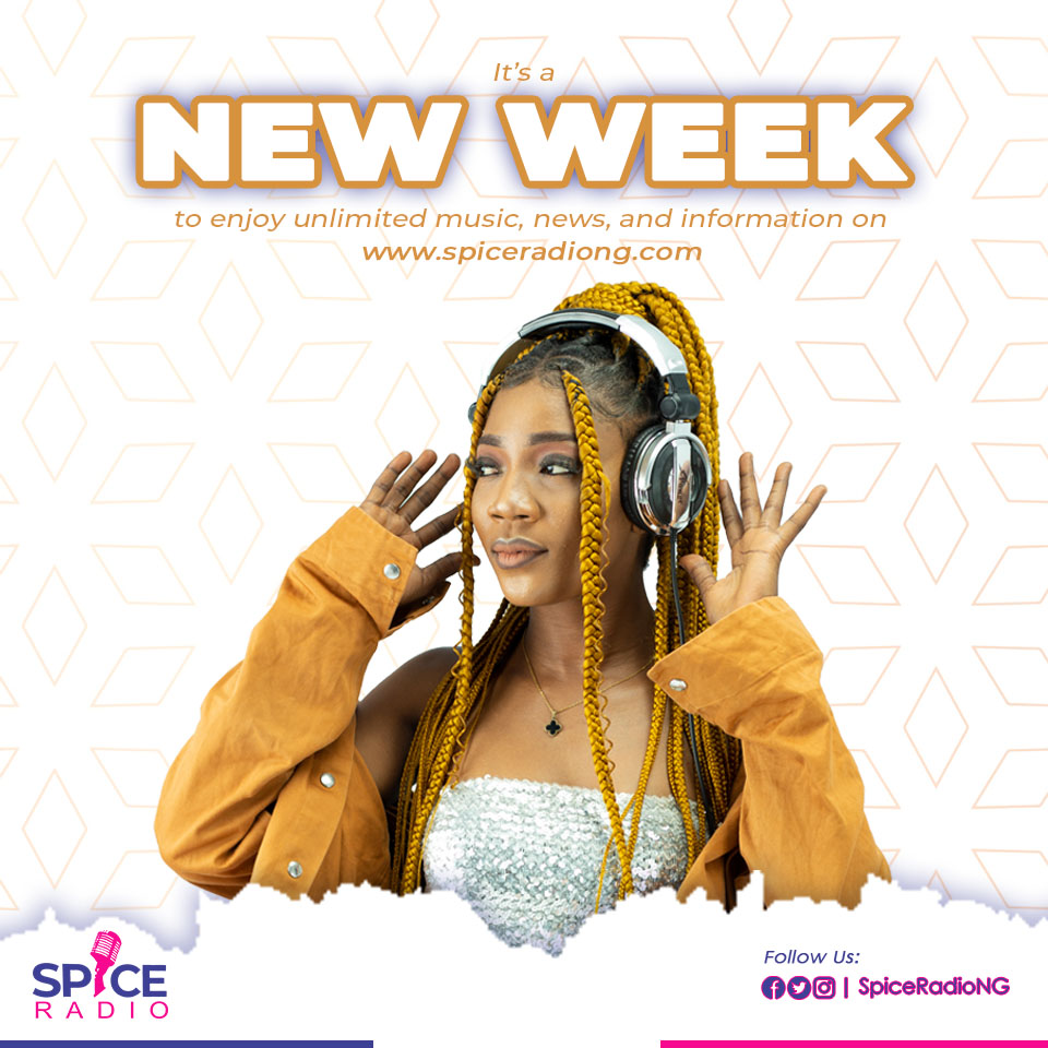 SpiceRadioNg's tweet photo. Spice up your week with unlimited Music, alongside our amazing lineup of Scintillating programs... 

Listen to us via https://t.co/OxG1W6coBT
Or on Radio Garden https://t.co/9pgGKCg5lk

Meanwhile, you can also download our app here: https://t.co/peZPSIo6vJ

#happynewweek https://t.co/Qlbkl903eV
