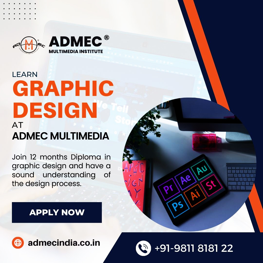 ADMEC Multimedia on Twitter "Learn graphic design by joining 12 months
