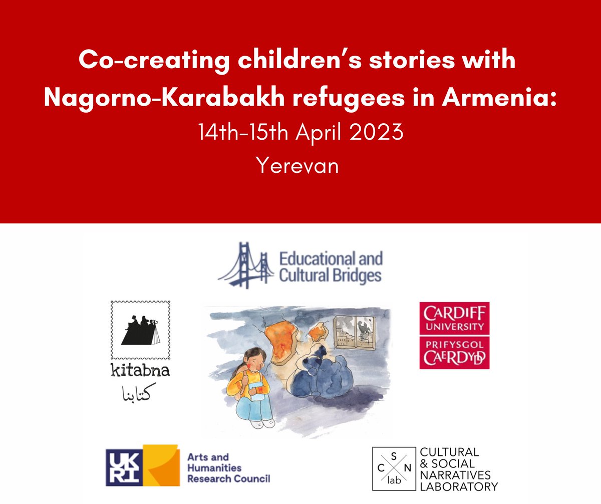Just a few weeks now until Yerevan 💜

We have been thrilled to accept applicants from teaching, psychology, arts, research and humanitarian backgrounds in Armenia - joining us from Artsakh to share practices, co-create tools and imagine with <a href="/kitabnabooks/">Kitabna - Our Book CIC</a> <a href="/CSN_Lab/">Cultural & Social Narratives Laboratory</a> and partners