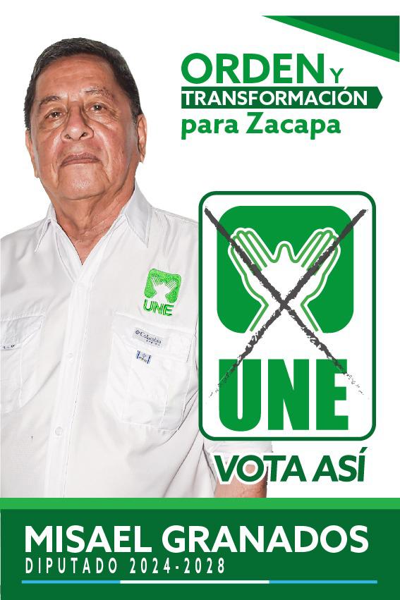 ZacapaUNE's tweet photo. Poner las cosas en su lugar, llevar Orden y Transformación es lo que necesita nuestro Departamento de Zacapa, en tus manos está la decisión de darle un mejor futuro a tu familia 👐💚👐

Por eso este 25 de Junio Vota UNE https://t.co/AXR1L5nRvK