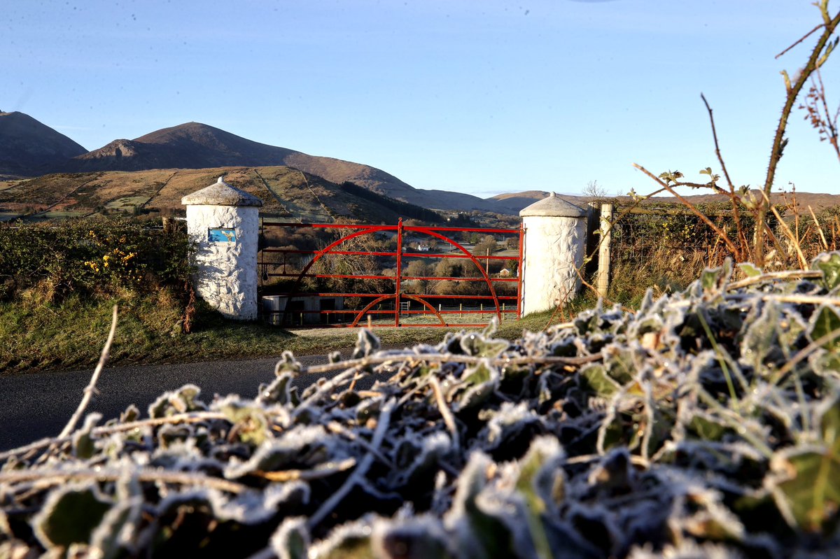 Cold start to the day in the Mournes but what a stunning location!