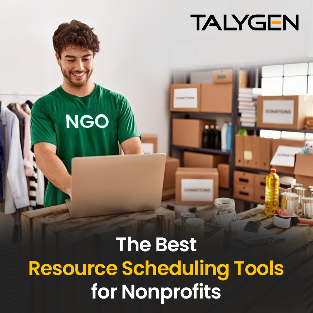 TalygenInc's tweet image. If you want to manage the resources and tasks of your nonprofit organization, Talygen would be the best pick. Read more at bit.ly/3YTQa50.  

#resourcesschedulingsoftware #resourceschedulersoftware #resourceschedulingtool