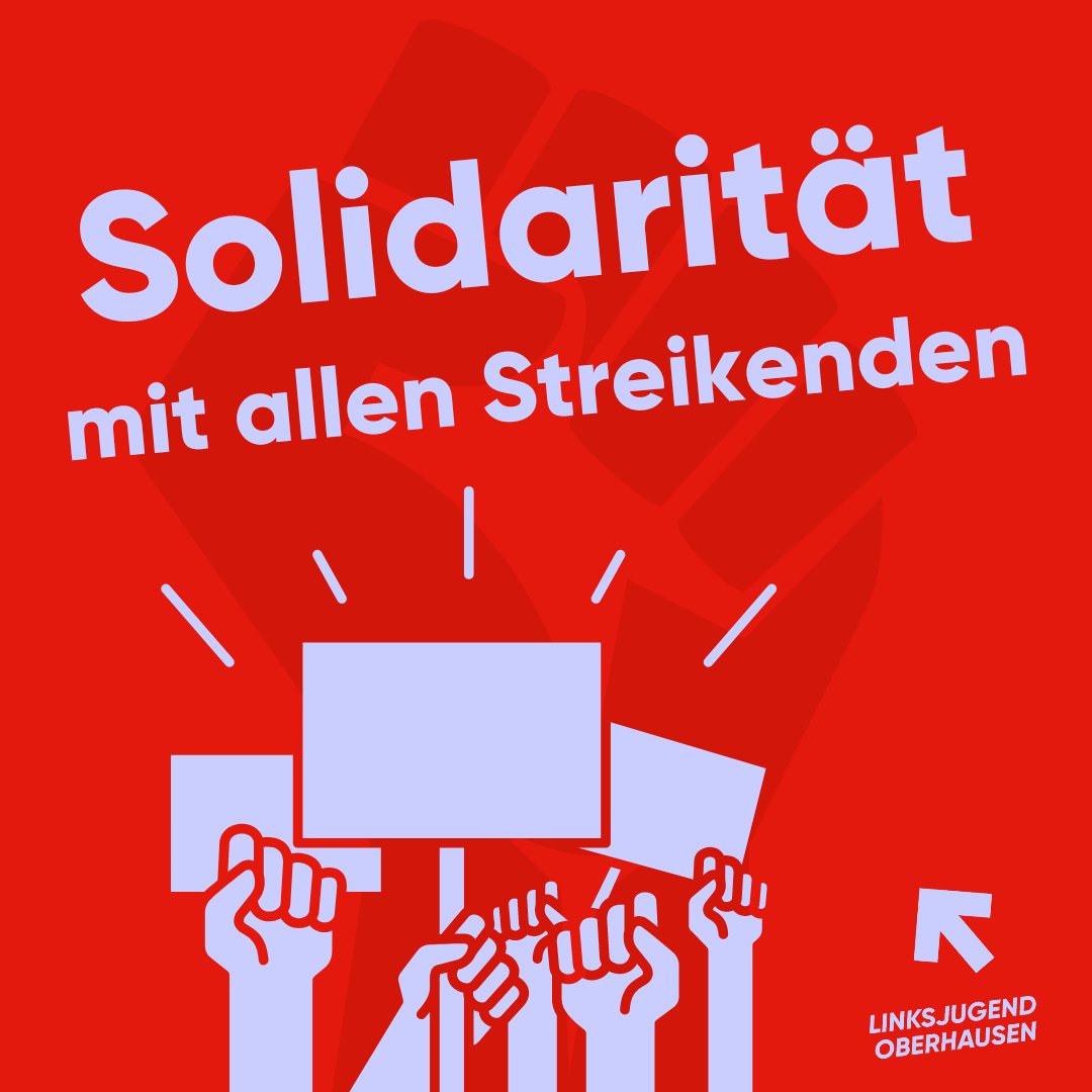 Guten morgen: wir wünschen allen Streikenden einen erfolgreichen Tag.
Ob in Deutschland bei <a href="/_verdi/">Ver.piss.di</a> oder <a href="/DeineEVG/">EVG</a> oder anderswo.
#Streik #Solidarität