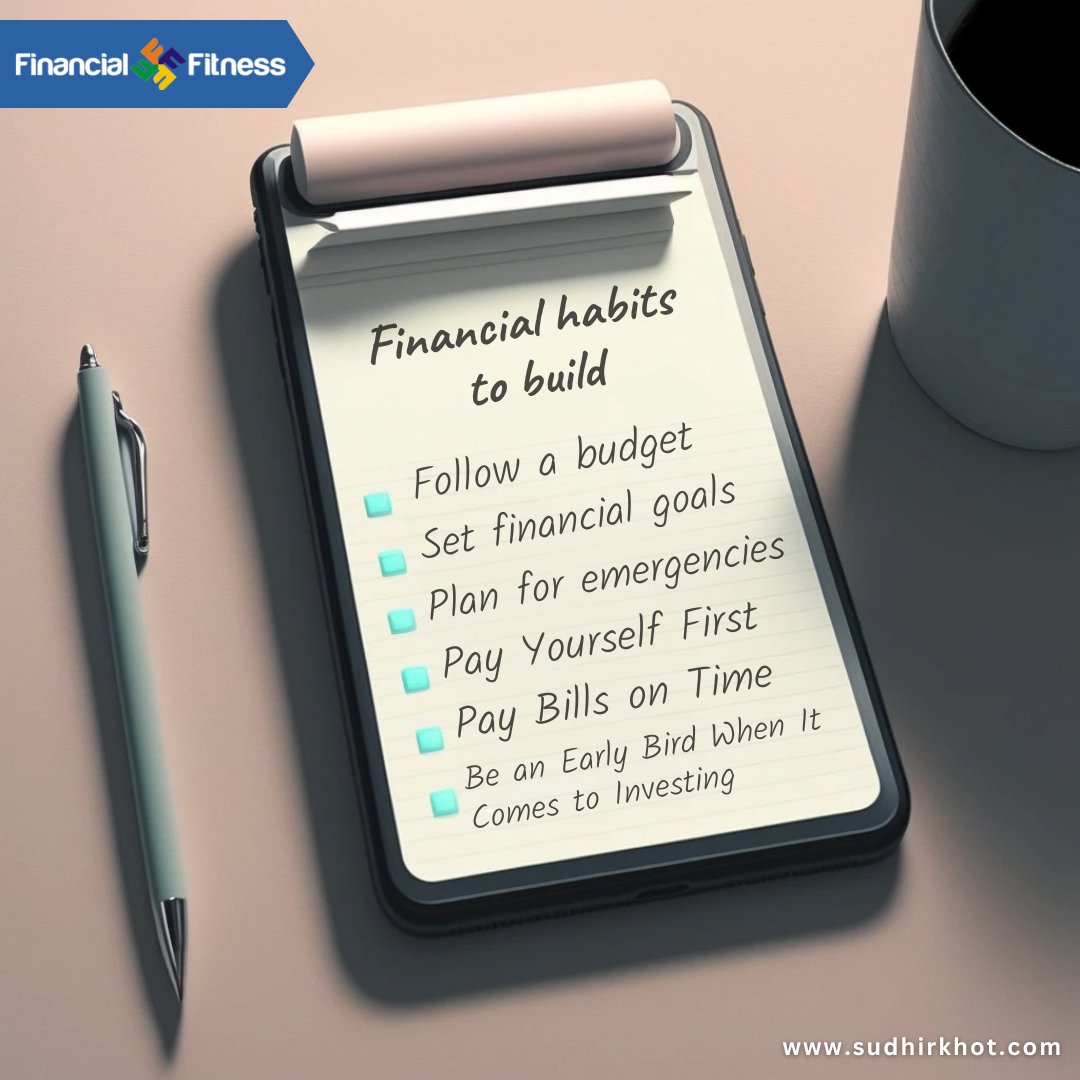 Even if you are starting financial planning from scratch, these habits can help you build a financially free future for yourself!

#HealthyHabits #FinancialHabits #FinancialFreedom #FinancialFitness #SudhirKhot