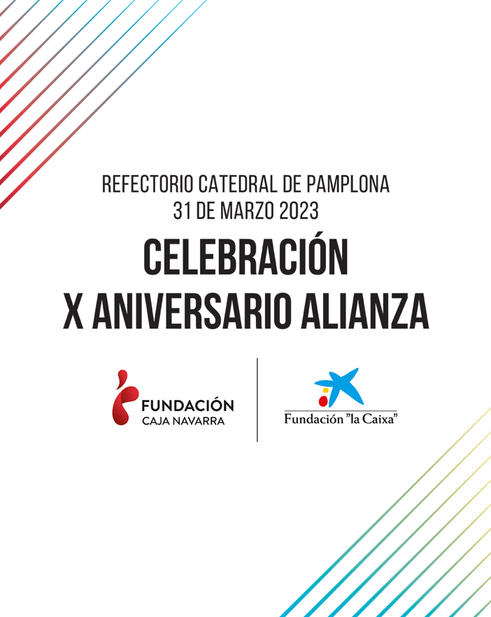 📆 El X Aniversario de la Alianza <a href="/FundCajaNavarra/">FundaciónCajaNavarra</a> y <a href="/FundlaCaixa/">Fundación ”la Caixa”</a> tendrá lugar el próximo 31 de marzo en el Refectorio <a href="/catedralpamplon/">Catedral Pamplona</a>.

📍 Desde las 00.30 hasta las 18.30 de la tarde.

ℹ️ meetinpamplona.es/events/x-anive…

#MICE #MeetinPNA