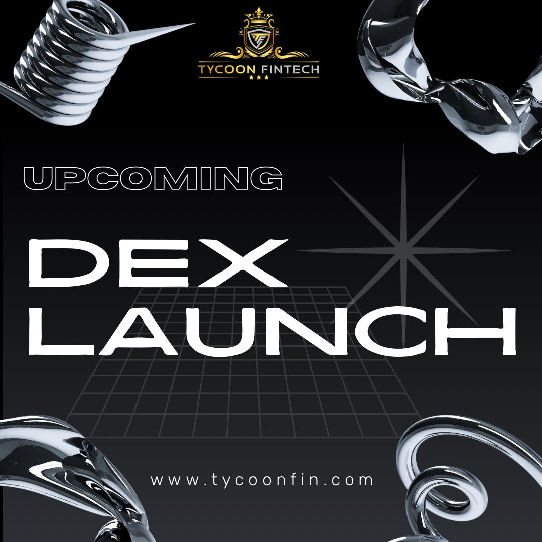 FintechTycoon's tweet photo. Get ready to launch into the world of decentralized finance with our upcoming DEX launch! Join us in the journey where we change the way you trade and invest. #cryptoexchange #dex #cryptocurrency #DecentralizedFinance #blockchain #btc #ETH #cryptotrading #altcoins #Crypto #hodl https://t.co/UZtiKxzLwS