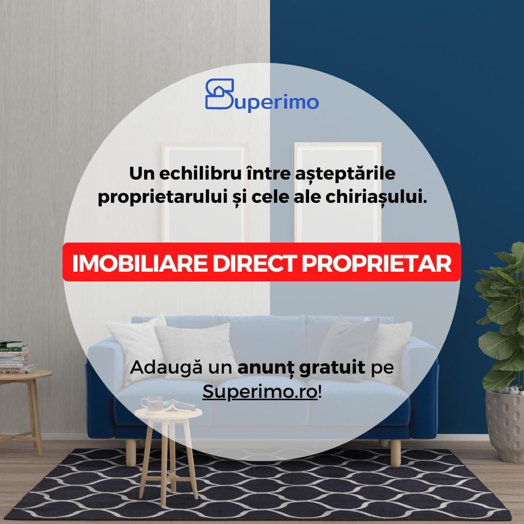 Superimo_ro's tweet photo. ➡ Superimo este site-ul prin care este posibilă publicarea unui #anunțgratuit a garsonierei, apartamentului sau casei, deci #fărăcosturi și #fărăcomisioane.

ℹ️ Publică anunțul aici: https://t.co/79VjFayeKt
-
-
-
#superimo #imobiliare #chirie #deinchiriat #imobiliarebucuresti https://t.co/HFLNB4xhfC