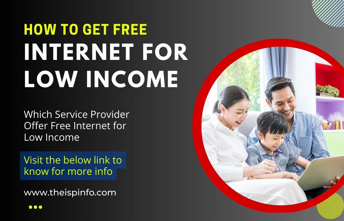 How to get you free internet for low income. This article will walk you through getting free internet for low income through ACP and other means. Let's get started: #Internet #freeinternet #lowincome #ACP #ISP #Offers #Eligible #technology #theispinfo