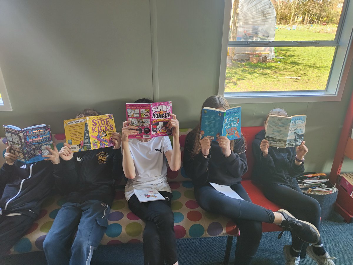 We love our library and we love reading! Thank you so much to our school community for all the book donations! @ForCccu @trust_odyssey #readingforpleasure #saveourlibraries #portwayjuniorschool