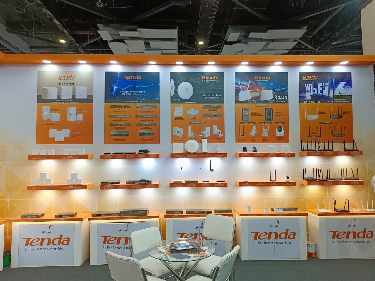 TendaIndia1's tweet image. Tenda &quot;All for better networking.&quot;

1st Day at Convergence India 2023, Hall No. 4, Stall No. C208

You are invited, come and meet us to resolve your security surveillance and networking related queries, get solution from industry&apos;s experts. 

#tenda #convergenceindia2023 #india
