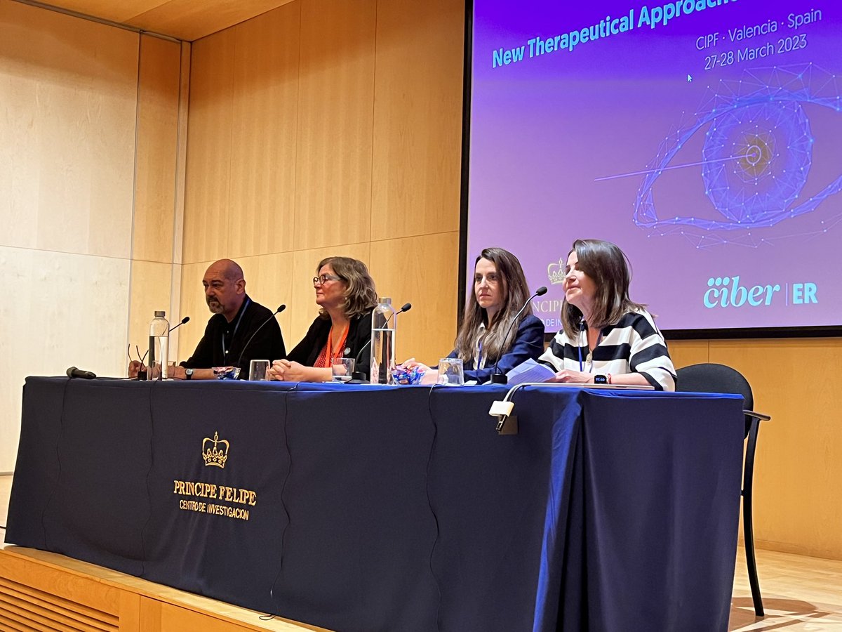 AnaPilarGomez's tweet photo. Welcome to ERN-Workshop: New therapeutical approaches for inherited retinal dystrophies at @CIPFciencia organised by @ReginaRodrigo_ @CIBERER 
Thanks for Retina Comunidad Valenciana https://t.co/lmxVSSSaFh