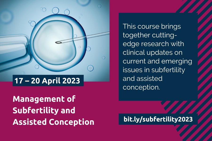 BritFertSoc's tweet photo. Looking forward to our joint course hosted by @RCObsGyn. Bringing together cutting-edge #research with #clinical updates on current & emerging issues in #subfertility & #assistedconception. All content available online for 3 months. Visit https://t.co/8PJSbLDXKv to register. https://t.co/T5r46FVX7z