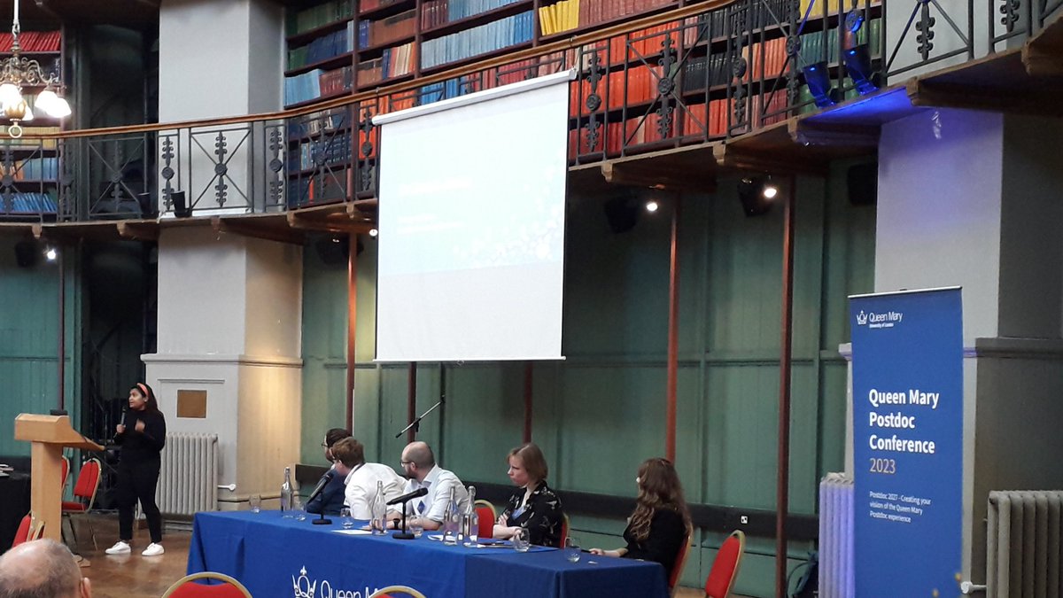 attimeshetweets's tweet photo. QMUL_RD: RT @QM_Academy: Much food for thought in our opening session on Postdoc Life with contributions from our panel @chatty_sarah @PamSwiat @nikogryzko @lein1986
#QMPdC23 https://t.co/PP0Zq50uaM