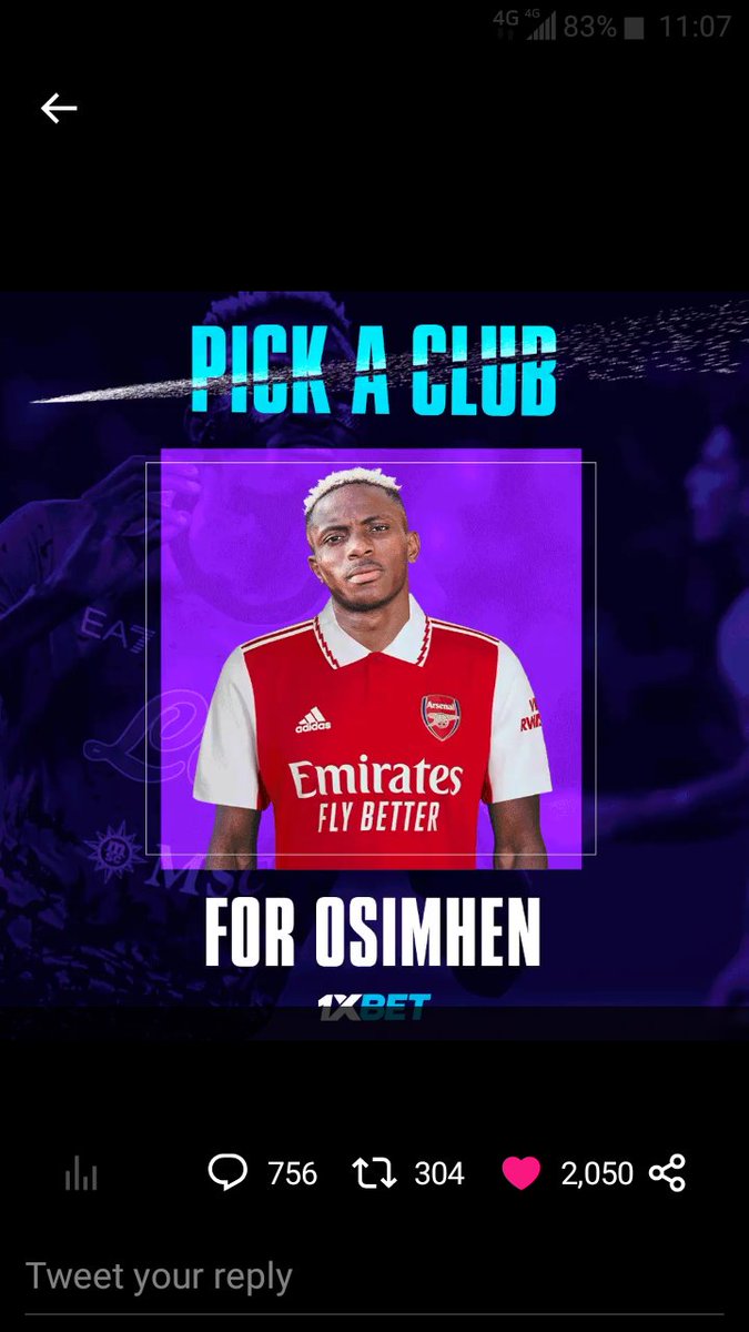 Arsenal is the best team for oshimen