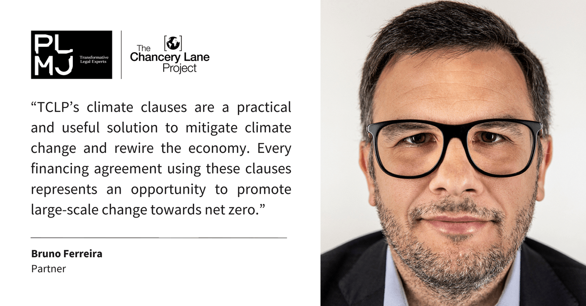 PLMJ is helping clients to reach net zero targets by using sustainability-linked lending requirements in live loan agreements. The wording was adapted from Noah’s Clause, which requires lenders to confirm that a percentage of its lending is sustainable.

chancerylaneproject.org/case-studies/p…