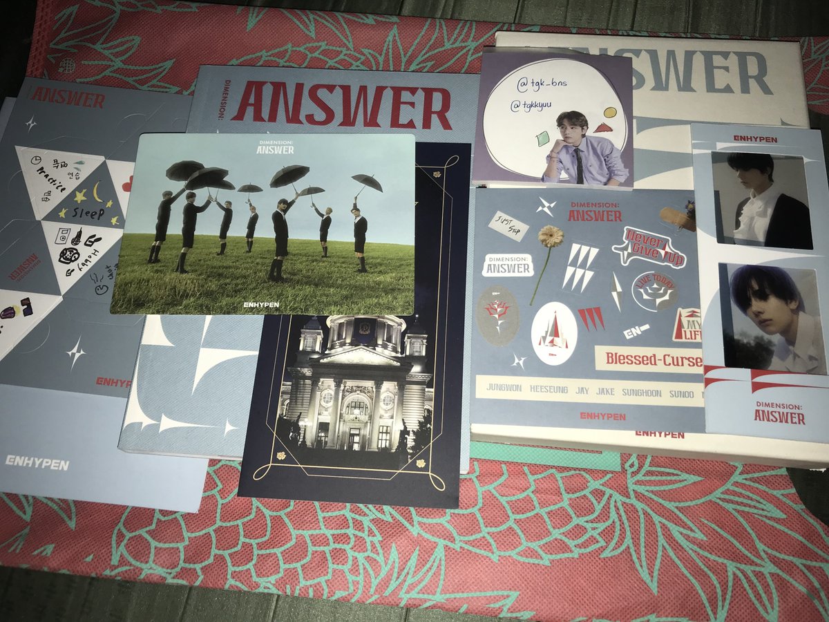 tgkkyuu's tweet photo. wts lfb enhypen ph 

Enhypen Dimension: Answer Yet (1) and No (2): ₱200 each (₱180 if PAYO) 

MOP: GCash 
MOD: direct jnt 
PAYO OR 3 days DOP 

#tgksells https://t.co/jhQGvnjttf