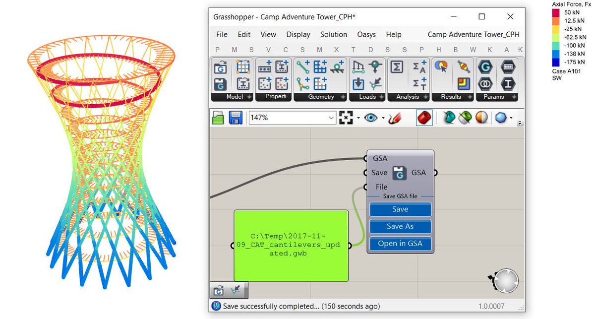 Oasys_Software's tweet photo. Catch up with our webinar recording of yesterday's webinar with the @IStructE, Integrated Workflows with #OasysGSA and #OasysAdSec.
Watch the recording here: https://t.co/XZYW6f9IVm #structuralengineering
#workflows #interpoperability #webinar #IStructE #optimisation https://t.co/3q47OwUAEy