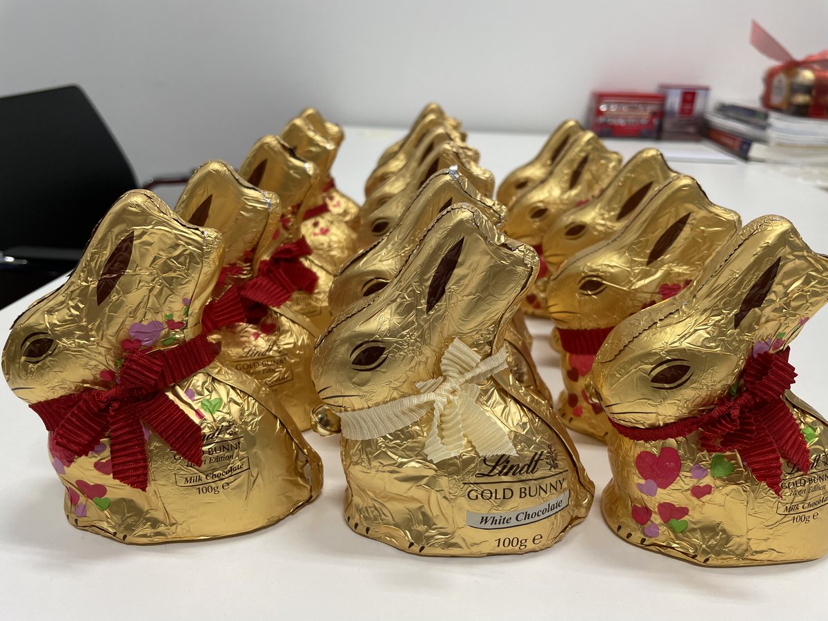 🐰🐰🐰 Is it Easter time already??! 🍫🍫🍫
#chocolates4thelab