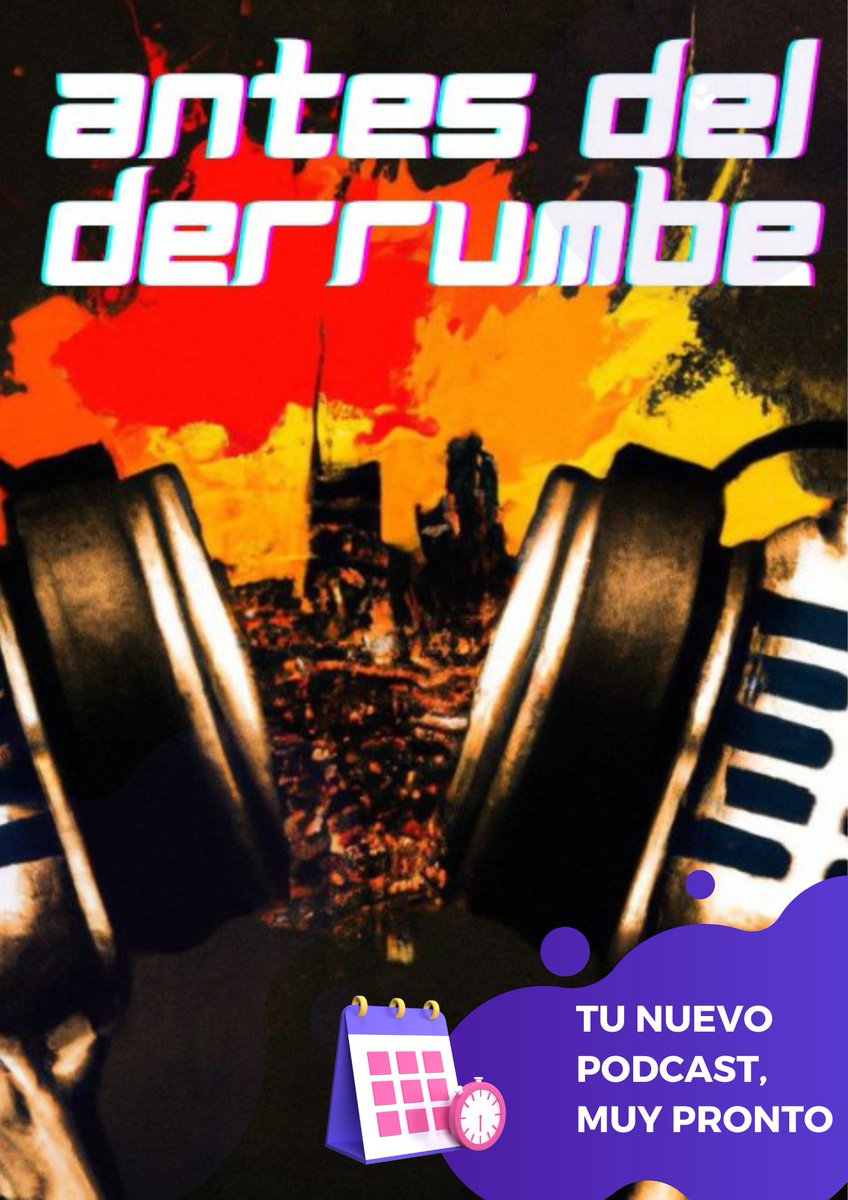 📢TU NUEVO PODCAST, EL 11 DE ABRIL 

🎙️Óscar Guardingo (<a href="/oguardingo/">Óscar Guardingo 🇪🇸</a>) y Alejandro Pérez Polo (<a href="/alejperez_/">Alejandro Pérez Polo</a> ) son los encargados de conducir un podcast cargado de nuevos planteamientos.

¡No te pierdas ninguna sorpresa y síguenos!

Instagram: instagram.com/antesdelderrum…