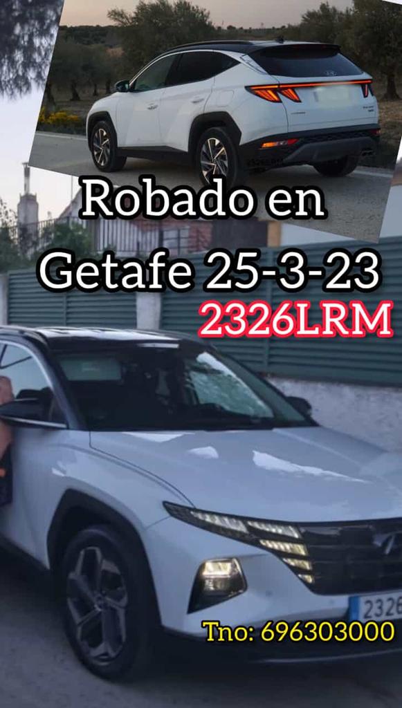 ElenaLogrono's tweet photo. Vehículo de amigos robado en Getafe, ayuda para distribución. Maletero lleno de material de trabajo. @policia @policiademadrid @PoliciaGetafe #Robo #cocherobado #Delincuentes #coches https://t.co/3hAKgBjcod