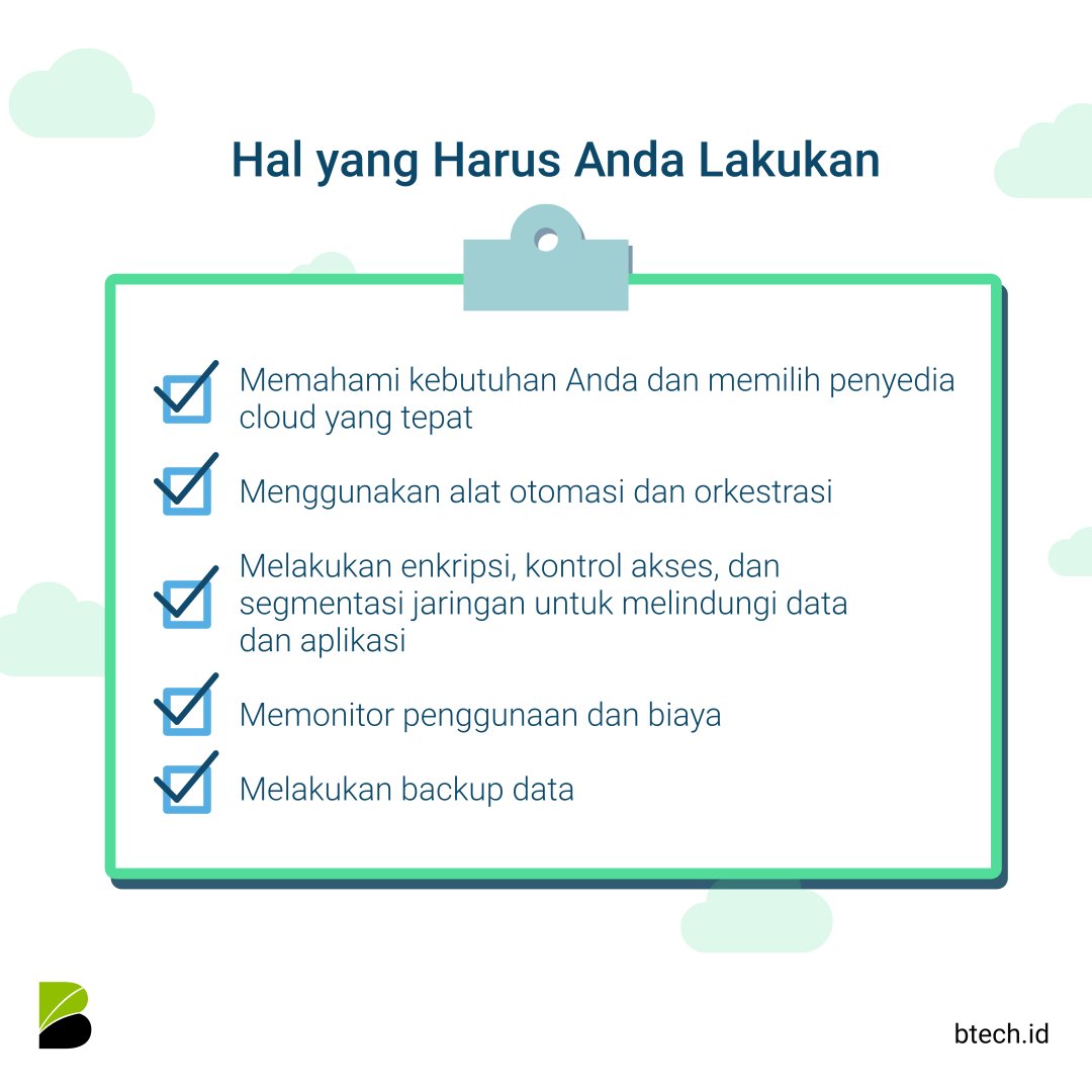 btechpt's tweet photo. Tips buat Bbud soal Cloud Computing!

Kalau Bbud sendiri, punya cara tersendiri nggak untuk memelihara Cloud Anda?

#CloudComputing https://t.co/FJ7vw7vybF