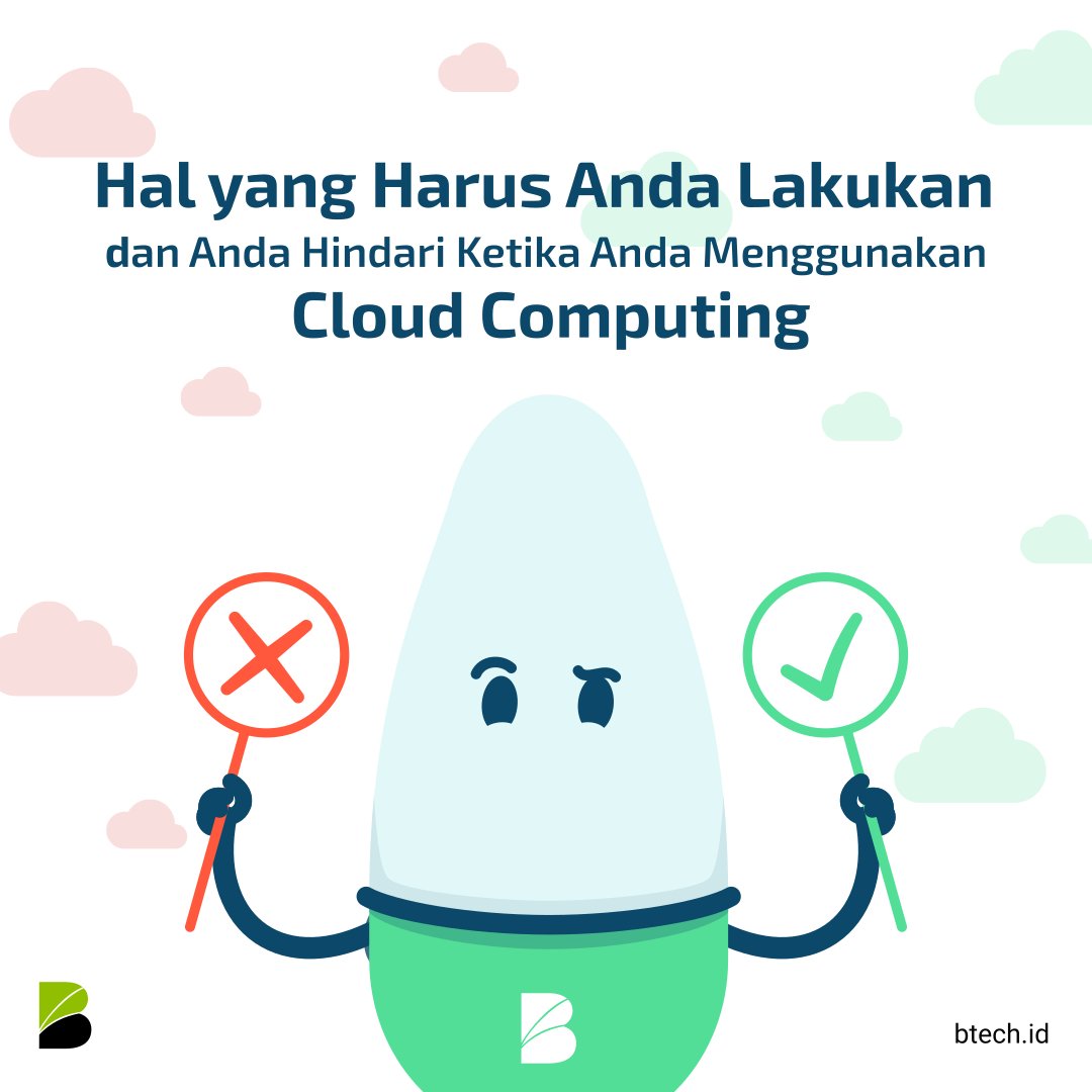 btechpt's tweet photo. Tips buat Bbud soal Cloud Computing!

Kalau Bbud sendiri, punya cara tersendiri nggak untuk memelihara Cloud Anda?

#CloudComputing https://t.co/FJ7vw7vybF