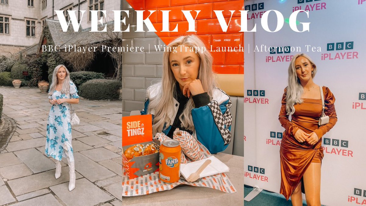 Isobel Celine ✨ (@isobelceline) on Twitter photo WEEKLY VLOG - BBC PREMIERE, WING TRAPP LAUNCH EVENT & AFTERNOON TEA youtu.be/wLLBXmfa_7M @BBCBhamPR <a href="/Wingshack_/">WINGTRAPP®</a> #weeklyvlog #smallyoutuber #vlogger #premiere #phoenixrise WEEKLY VLOG - BBC PREMIERE, WING TRAPP LAUNCH EVENT & AFTERNOON TEA youtu.be/wLLBXmfa_7M @BBCBhamPR <a href="/Wingshack_/">WINGTRAPP®</a> #weeklyvlog #smallyoutuber #vlogger #premiere #phoenixrise