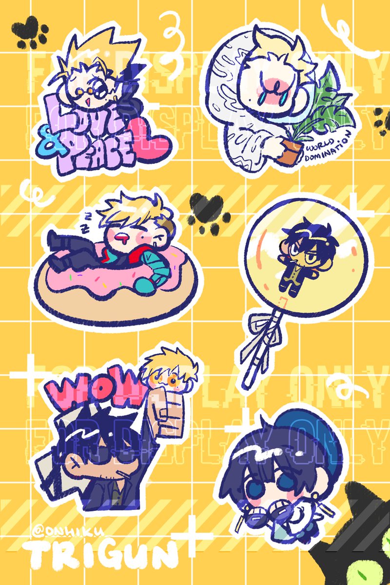 im trying to speed run some last min sticker sheets... anyways pray for me at sakuracon 