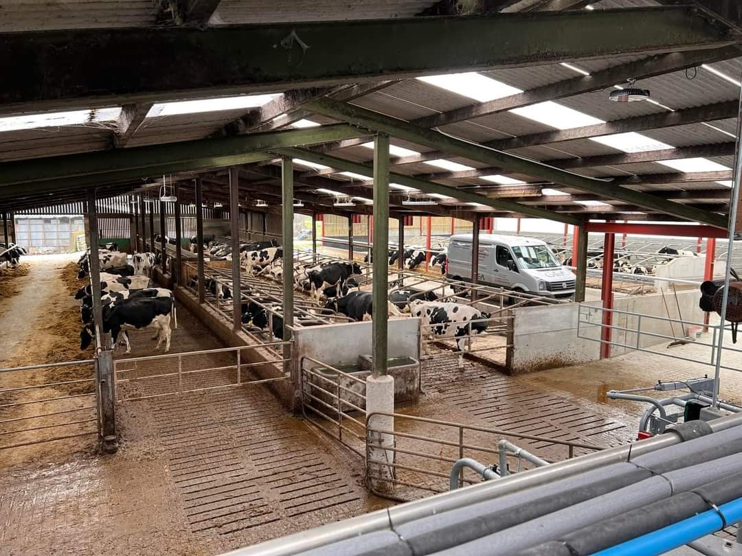 Fantastic looking GEA DairyRobot R9500 install from McKnight Dairy Service