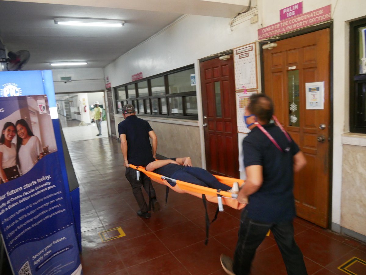 CEUmalolos's tweet photo. In observance of Fire Prevention Month, Centro Escolar University Malolos conducts Fire and Earthquake Drill in partnership with BFP R3 City of Malolos and Bulacan Rescue. 🚨🚨🚨

#Firepreventionmonth2023
#firedrill
#EarthquakeDrill https://t.co/M2TGItf4OX