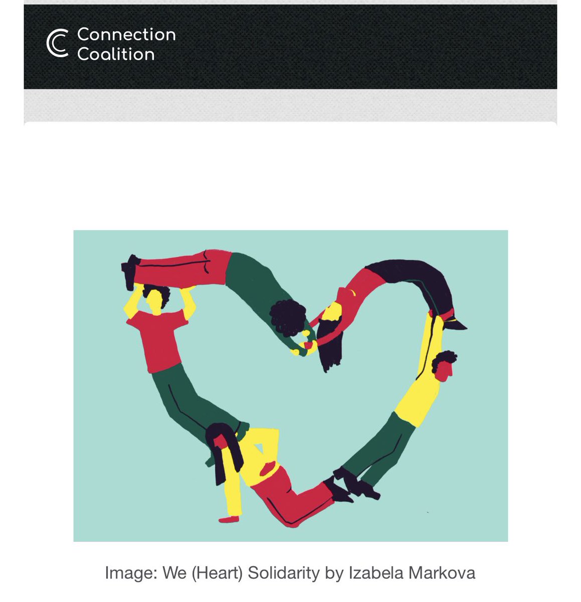 TogetherCIC's tweet photo. We’ve been involved with the #ConnectionCoalition @JoCoxFoundation for over a year.

We were pleased to be featured this month in ‘Conversations with Members’  recent news letter written by the brilliant @Revans78 thank you 🙏 https://t.co/fboB2XhhtA