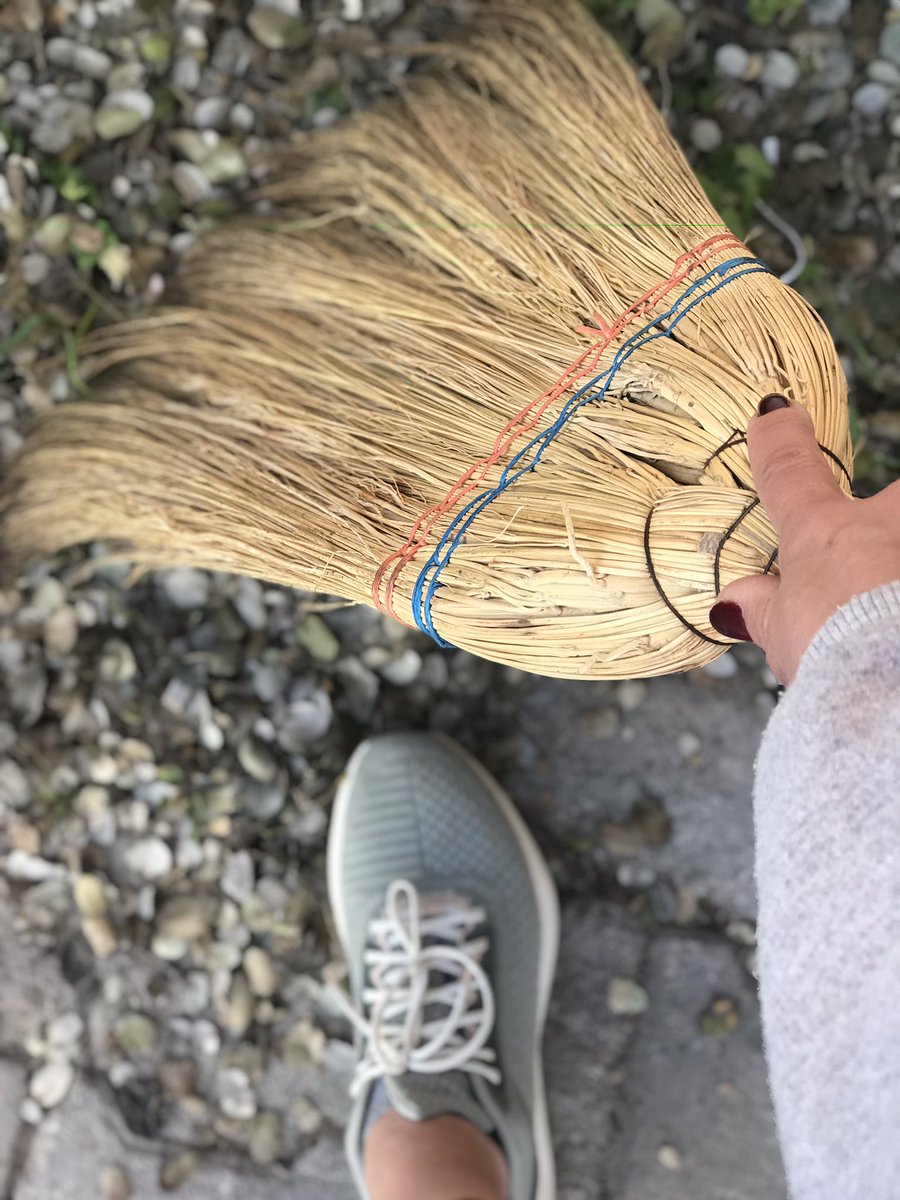 Yıl 2023,  çalı süpürgeyle yaprak süpürebiliyor olmaya şükrederken buldum kendimi. Polyannaya beni tanısaydı, abla al bu ceketim, bu da tacım derdi bence ☺️🌸