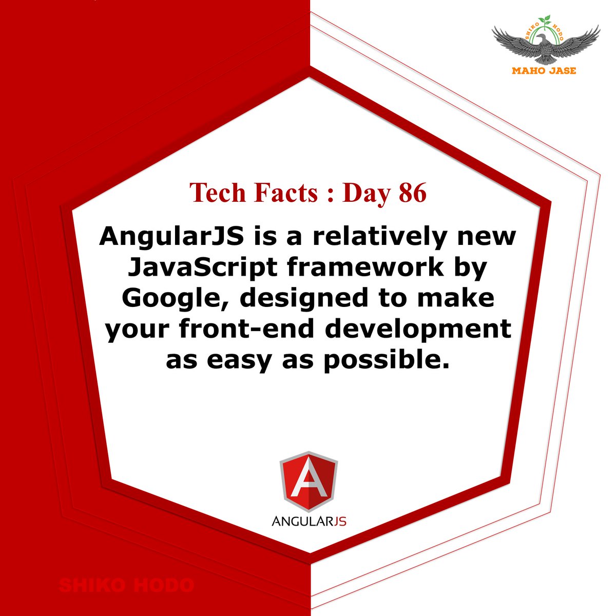 mahojase's tweet photo. Tech Facts : Day 86
#angular #angulardeveloper #angularjs #angularjsdevelopment #programming #technology #technicalcourse #angularjsdeveloper #dailytechfacts #Mjit https://t.co/vxuYqVHAxS