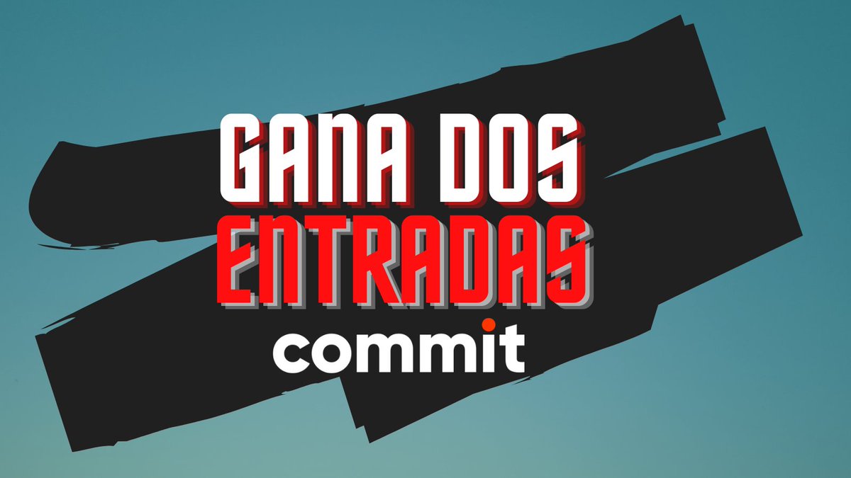 commitconf's tweet image. 📢 ¡ATENCIÓN, ATENCIÓN! ¿Quieres 2 entradas gratis para venir a Commit Conf el 21 y 22 de abril? 🤩