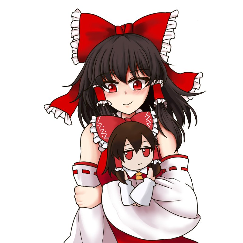 ふもふも霊夢と霊夢 