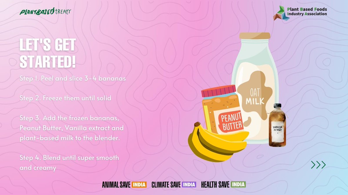 animalsaveindia's tweet photo. Banananananananananana!
Did anyone say milkshake or smoothie?
Make a delicious, nutritious and tummy-filling Banana Milkshake/Smoothie with just 4 ingredients and 4 steps.

Make it yourself let us know by posting it on your posts, and stories.
Do not forget to tag us https://t.co/3i4LDgFXiy