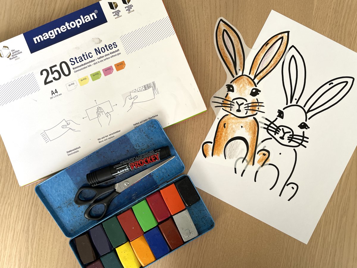 flipchartcoach's tweet photo. In knapp einer Woche ist schon wieder Ostern! Für alle, die vor Ostern noch Seminare geben, haben wir ein kleines Freebie vorbereitet, welches Ihr auf unserem Blog auf https://t.co/4hRRxywx5J downloaden könnt: eine Vorlage für einen Osterhasen. https://t.co/cWOzxugNDj