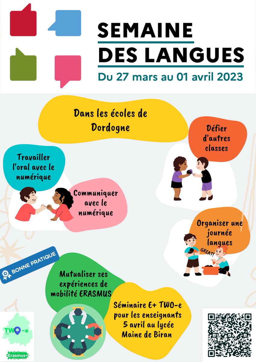 Lancement de la semaine des langues en Dordogne
L'important c'est de communiquer
#SemaineDesLangues #DSDEN24 #ErasmusPlusFR
dgxy.link/5Ld6i