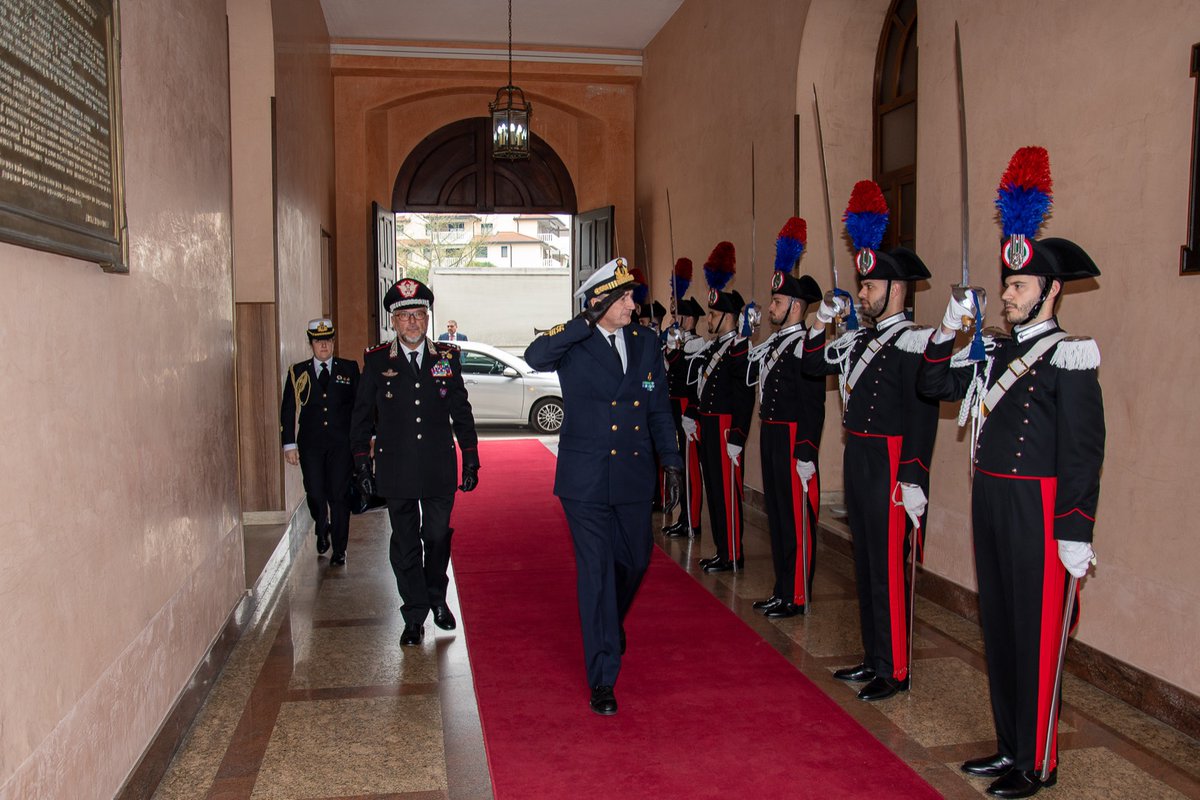 NSPCOE's tweet photo. Thought-provoking meeting with Vice Admiral Dario GIACOMIN, Italian Military Representative to #NATO & #EU, to further advocate for #SPPotential and stress how #StabilityPolicing’s #CivilOrientedApproach is key to ensure long-term #Peace & #Stability. #WeAreNATO #StrongerTogether https://t.co/j4L54A4yeR