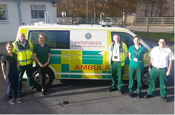 UHW_Waterford's tweet photo. UHW ED is experiencing high attendance rates. If you are  OVER 65 &amp; calling 999 the pathfinder team may respond if your concern is not urgent. PATHFINDER: paramedic &amp; therapist assessing you at home to avoid transport to the ED where possible. You can also be referred by your GP https://t.co/CwXce0VOpF