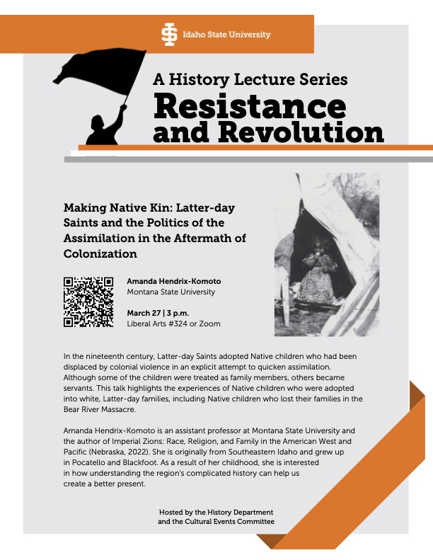 Idaho State University History Department tweet media