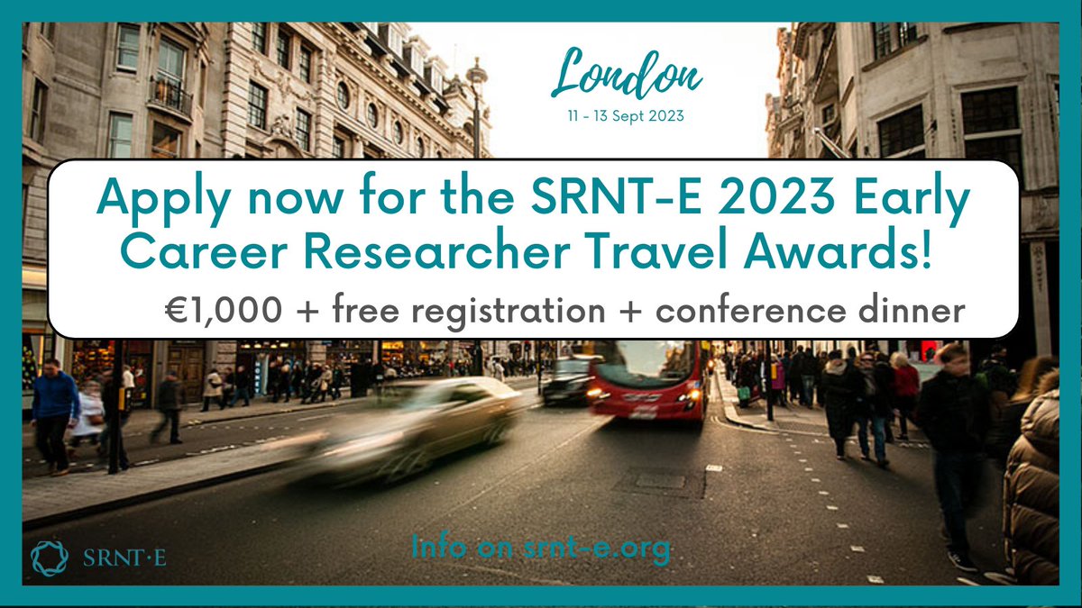 SRNT Europe (@srnt_europe) on Twitter photo 📢Four travel awards will be available to support participation in the #SRNT-E 2023 conference in London! srnt-e.org/conference/202… <a href="/srntorg/">SRNT</a> <a href="/EquitySRNT/">SRNT Health Equity Network</a> <a href="/TraineeSRNT/">SRNT Trainee Network</a> <a href="/GlobalSRNT/">SRNT Global Research Network</a> <a href="/o_srnt/">SRNT Oceania</a> @PolicySRNT 📢Four travel awards will be available to support participation in the #SRNT-E 2023 conference in London! srnt-e.org/conference/202… <a href="/srntorg/">SRNT</a> <a href="/EquitySRNT/">SRNT Health Equity Network</a> <a href="/TraineeSRNT/">SRNT Trainee Network</a> <a href="/GlobalSRNT/">SRNT Global Research Network</a> <a href="/o_srnt/">SRNT Oceania</a> @PolicySRNT