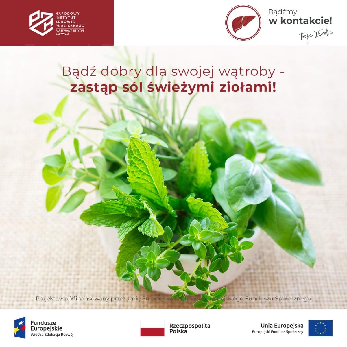 ListyOdW's tweet photo. Słabość do soli nie służy Twojej wątrobie! Zdecydowanie lepiej zastąpić ją aromatycznymi ziołami, takimi jak: bazylia, majeranek, oregano, mięta czy kurkuma.

👉Pamiętaj, że na naszej stronie znajdziesz sporo ciekawych przepisów dobrych dla Twojej wątroby: https://t.co/0WHwg3P1Xy https://t.co/WLAnCu4k7Q