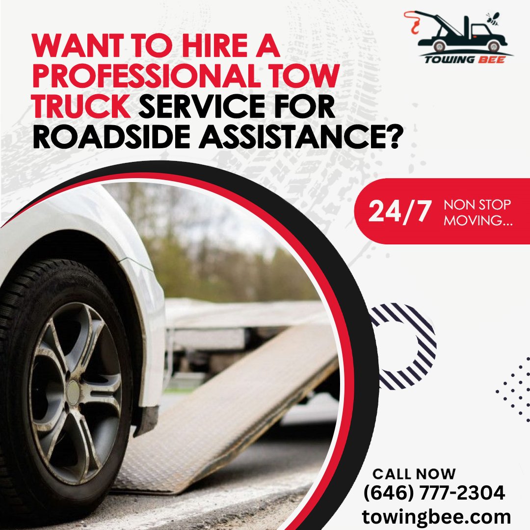 towingbeee's tweet image. Has your car suddenly stopped working somewhere in New York City? Do you want to hire a reliable &amp;amp; trustworthy tow truck expert to tow your vehicle to a nearby auto repair shop? If so visit our website towingbee.com/24-7-towing-se…

#trucktowing #vehiclebreakdown #cartowing #towingcar