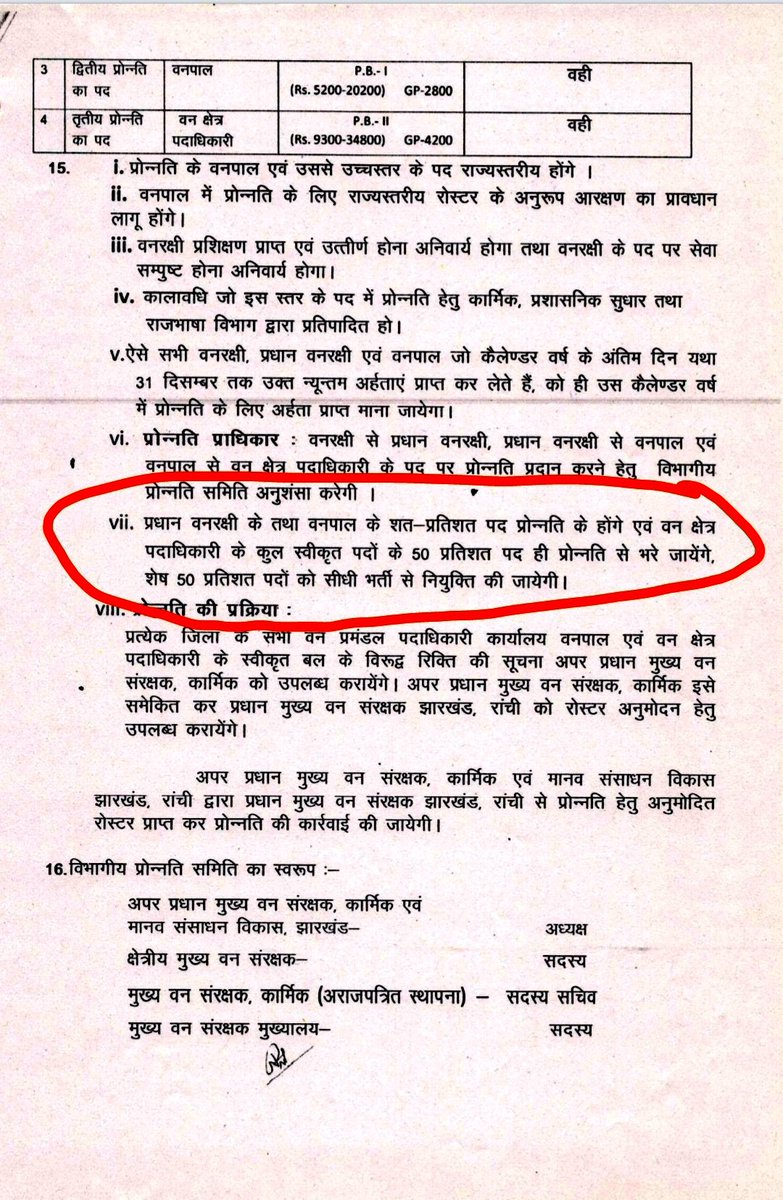Hon'ble CM <a href="/HemantSorenJMM/">Hemant Soren</a> Sir, Your government is sensitive.  You can understand our agony. We have hope and trust in you. You will ensure that injustice is not done to us. 100% posts of Forester will be filled by promotion only.
<a href="/JharkhandCMO/">Office of Chief Minister, Jharkhand</a>
#Make_Forester_By_Only_Promotion